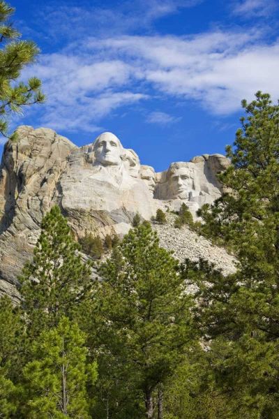 South Dakota Overview of Mount Rushmore